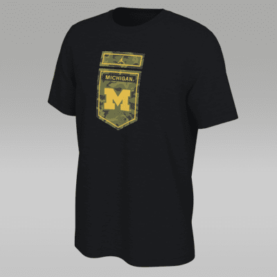 Playera para hombre Jordan College Michigan Nike